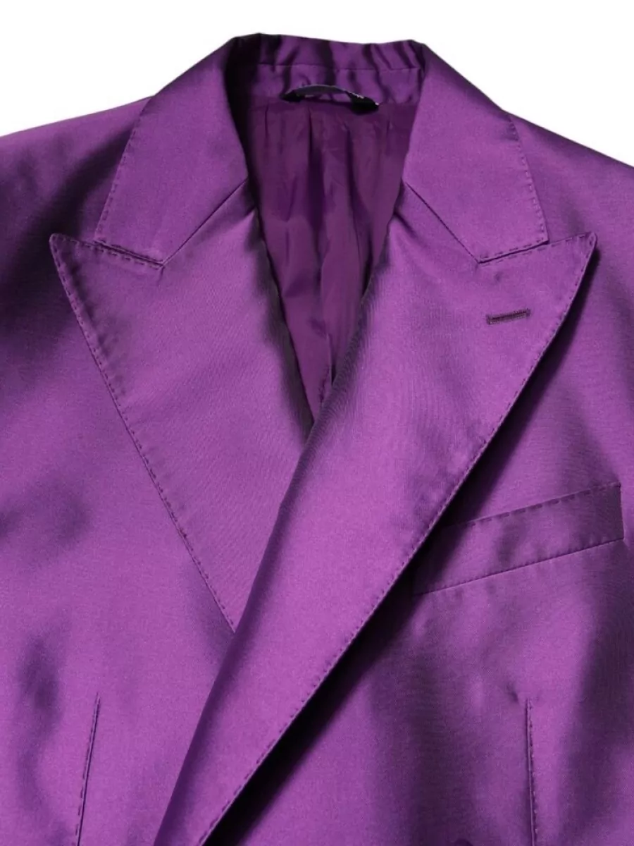 Dolce&Gabbana Silk Double Breasted Blazer