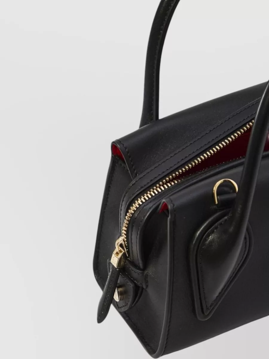 Christian Louboutin Venus Mini Leather Shoulder Bag Top Handle