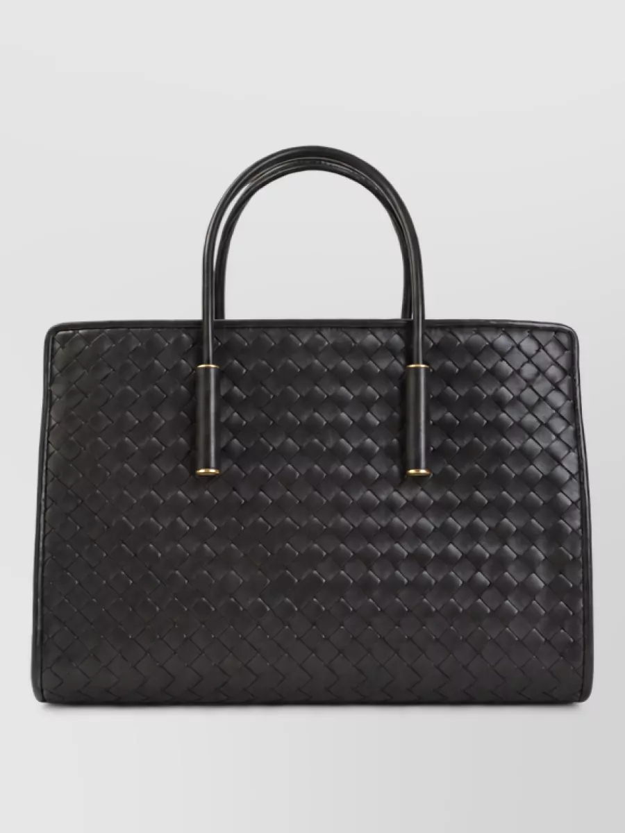 Bottega Veneta small leather tote bag