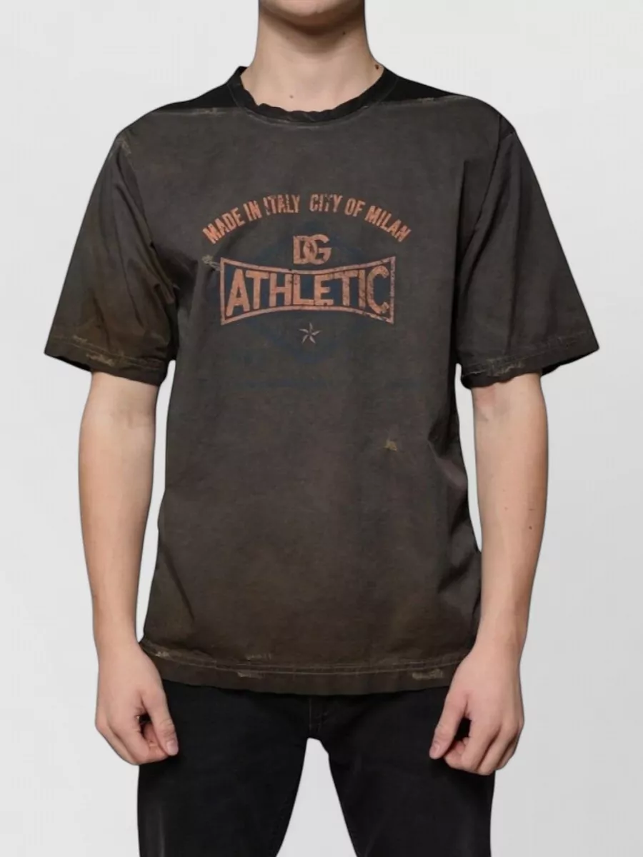 Dolce&Gabbana cotton graphic print t-shirt