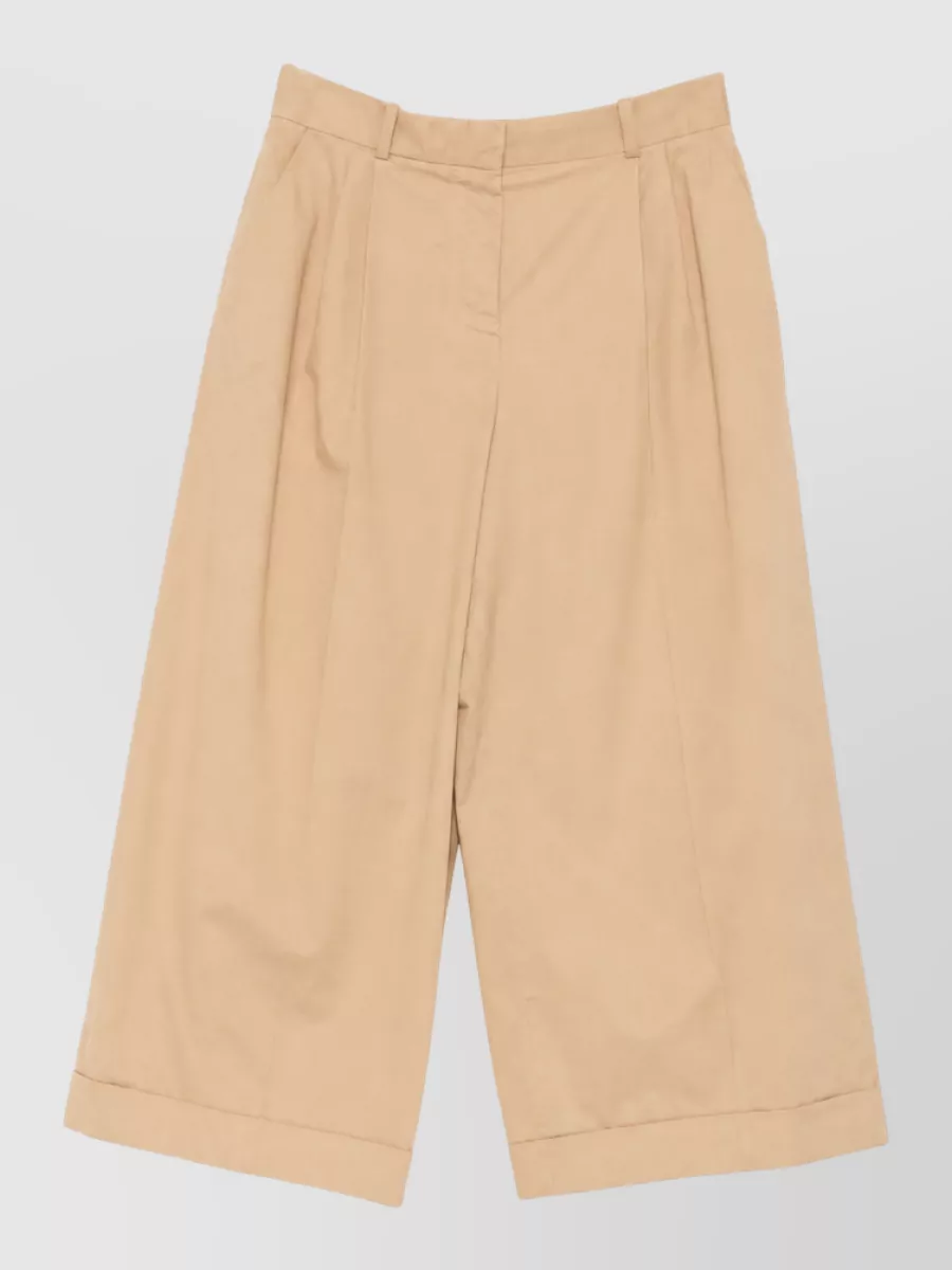 The Row Pleated Culottes