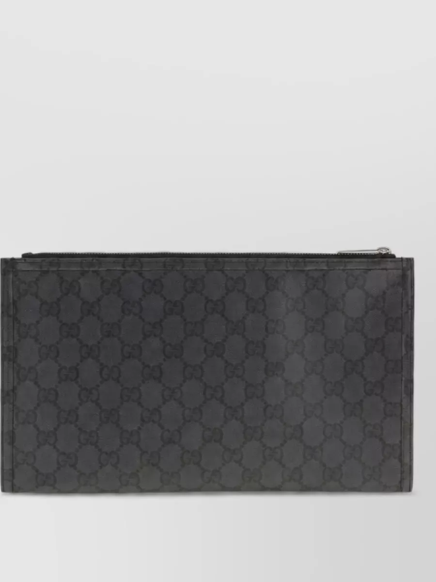 Gucci fabric clutch bag