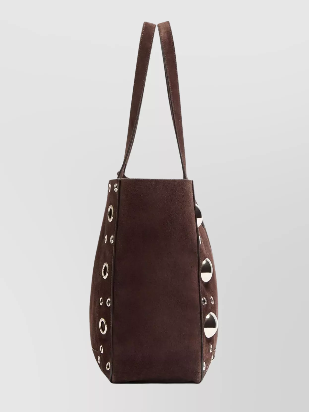 Valentino Garavani Circular Cutouts Studded Tote Bag