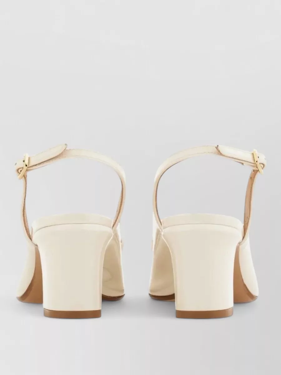 Ferragamo Leather Slingback Pumps