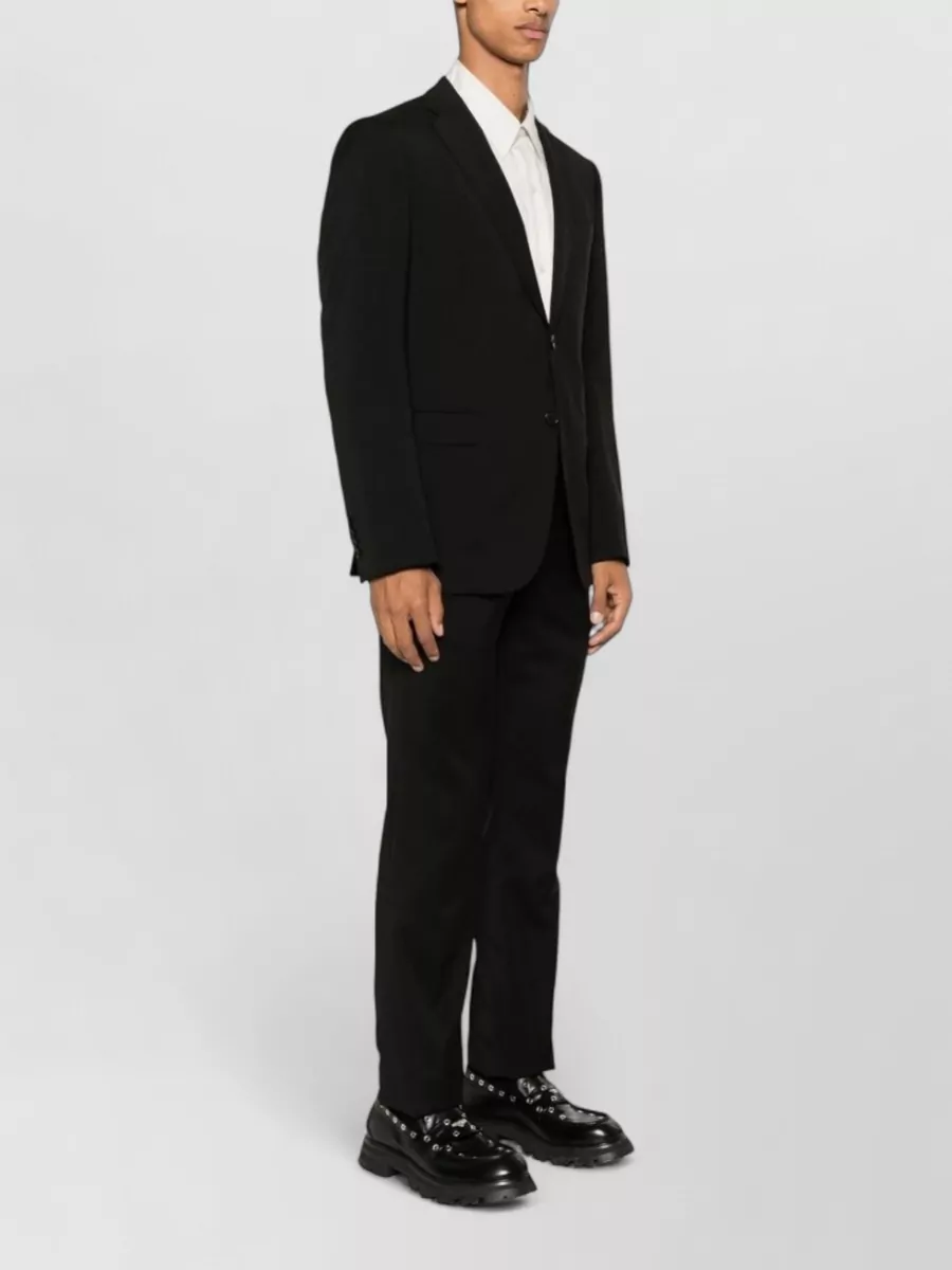 Emporio Armani Virgin Wool Single-Breasted Suit