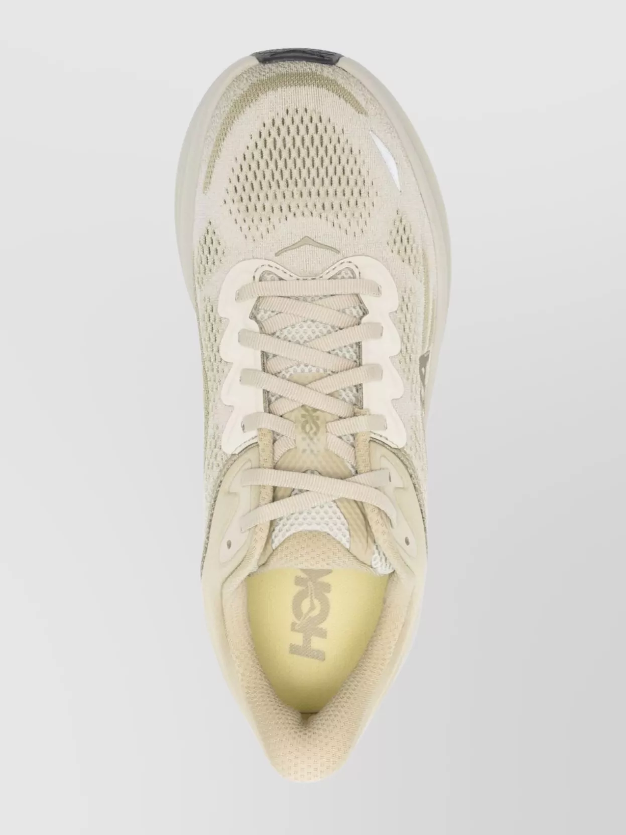 Hoka One One Casual Round Toe Sneakers With Mesh Upper