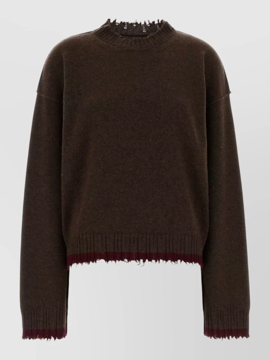 Uma Wang cashmere crewneck jumper