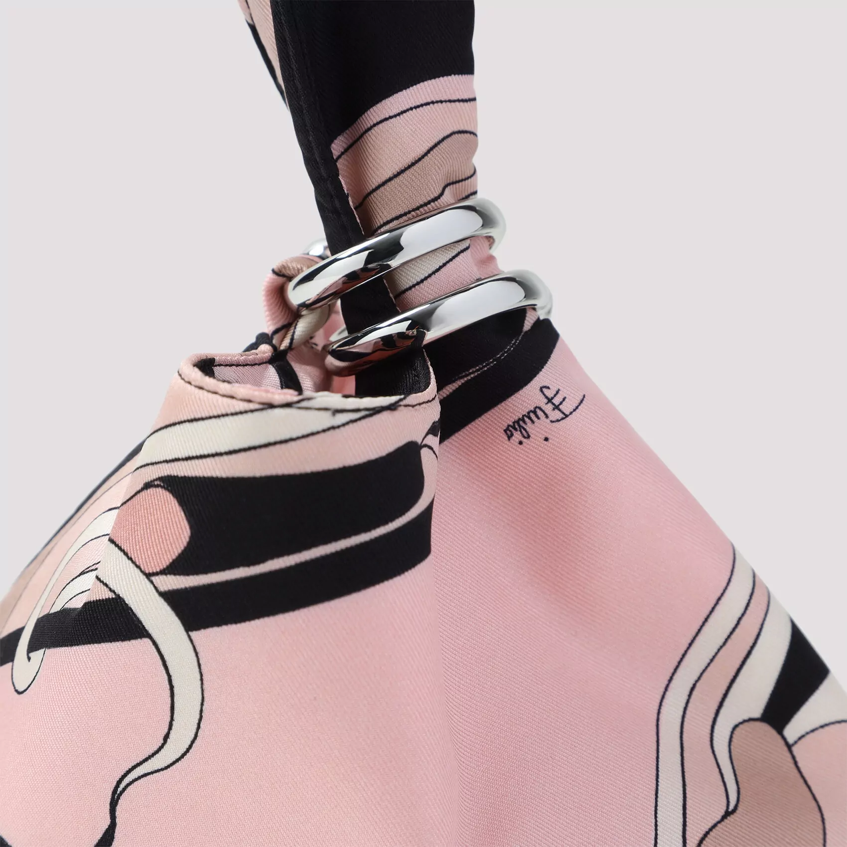 Pucci Silk Printed Clutch Bag