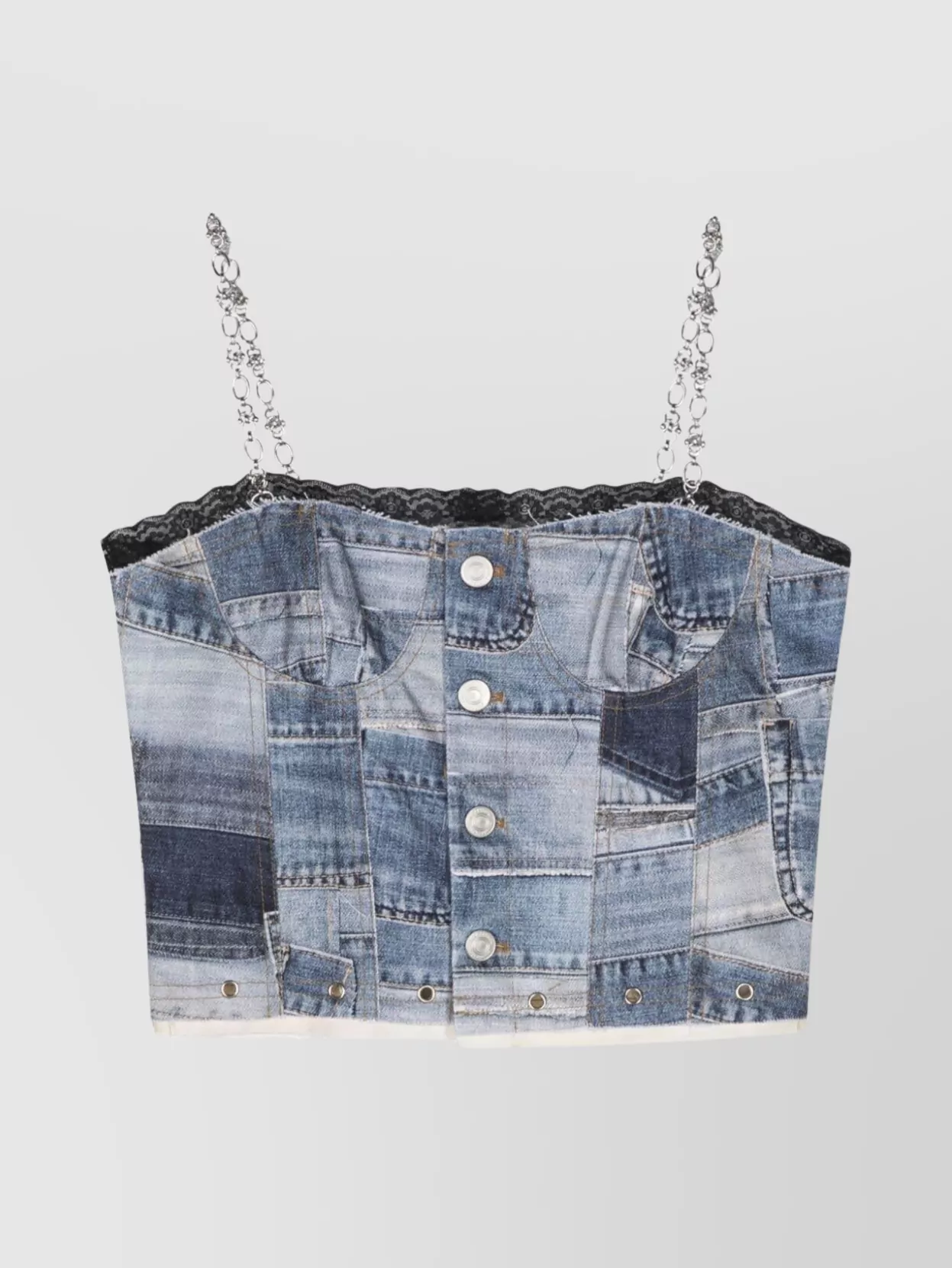 Shop Andersson Bell Illusion Denim Tank Top