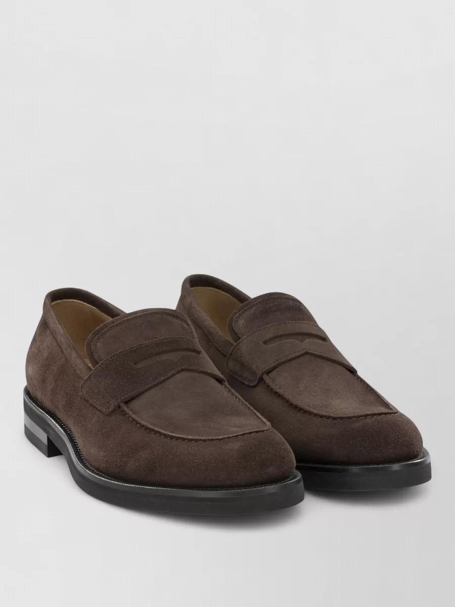 Ferragamo Leather Loafers