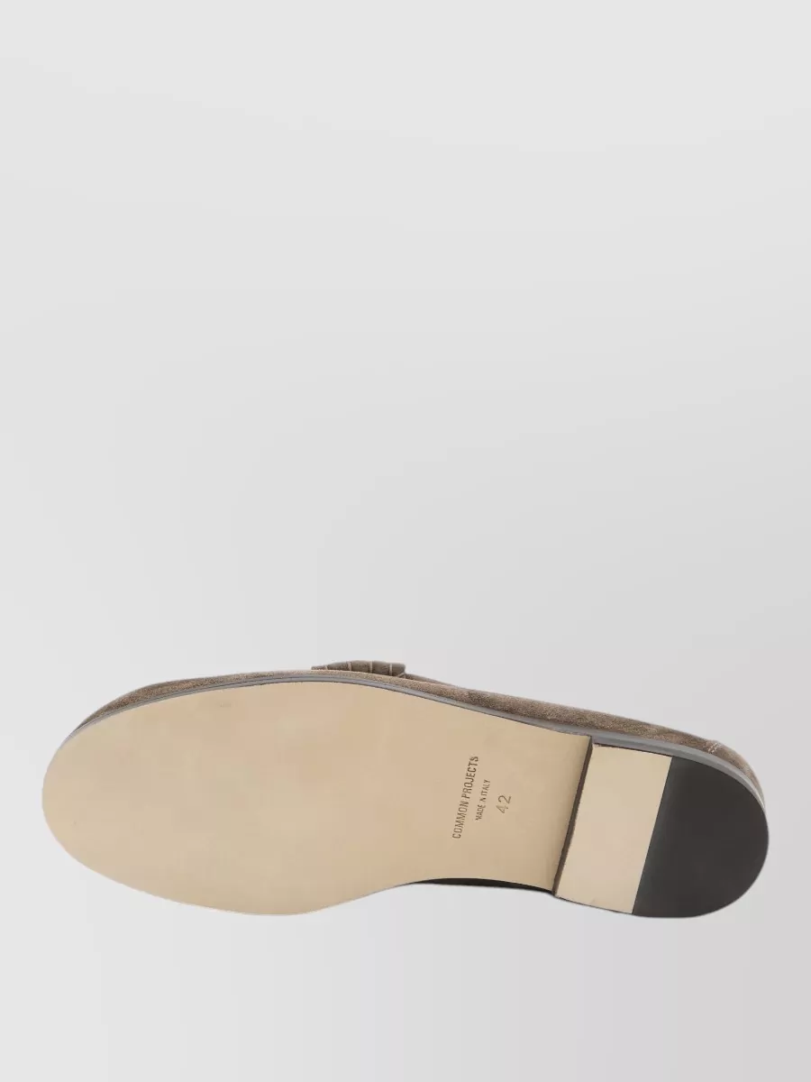 Common Projects Suede Loafers