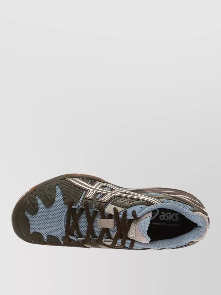 Asics Cotton Lace-Up Sneakers