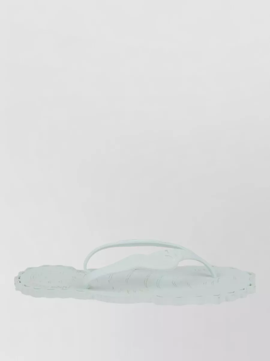 Zimmermann embossed thong sandals