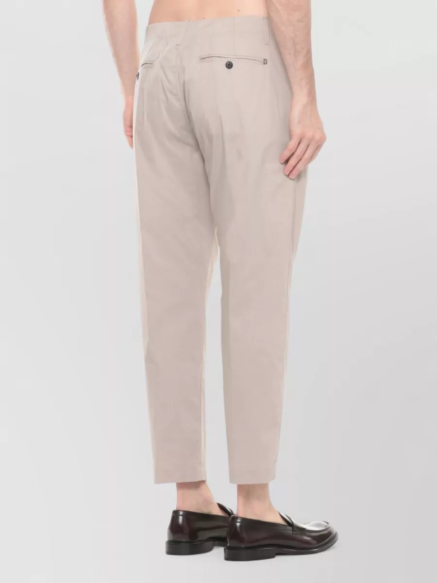 Dondup Straight Cropped Trousers
