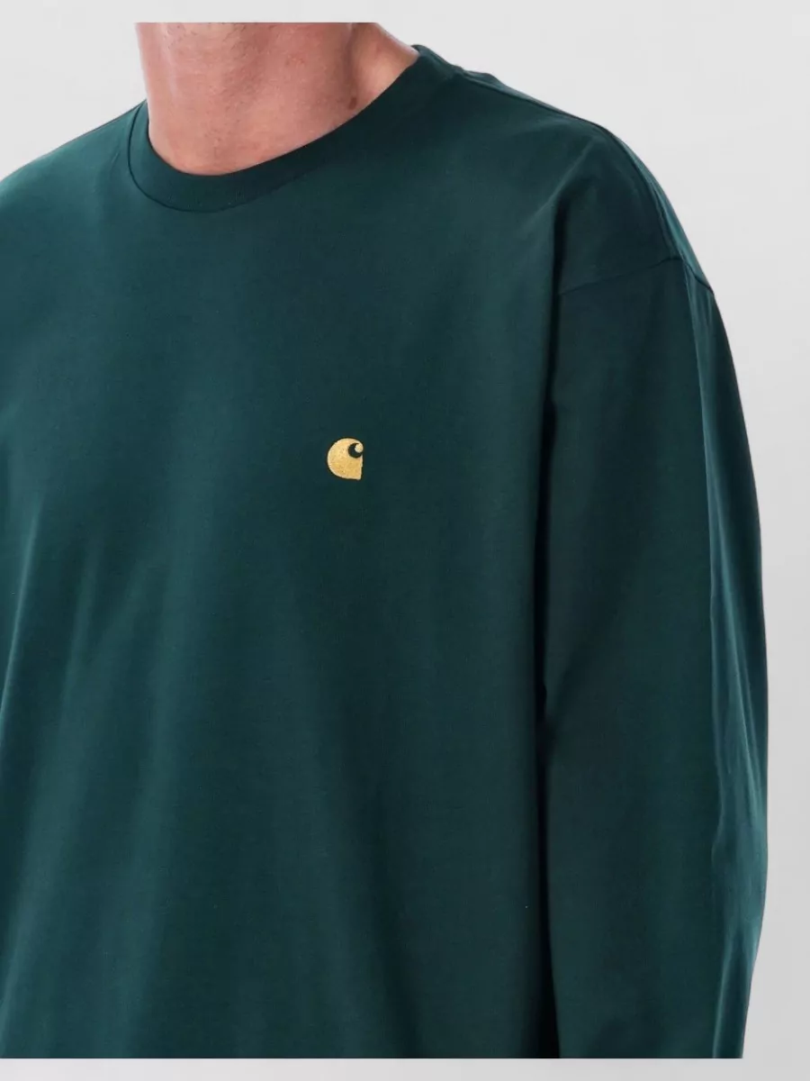 Carhartt Wip Long Sleeve Loose Fit Cotton T Shirt