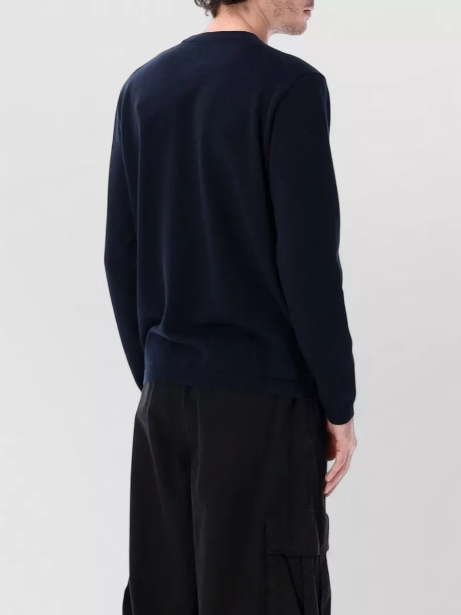 Stone Island Long Sleeve Crew Neck Knit Sweater