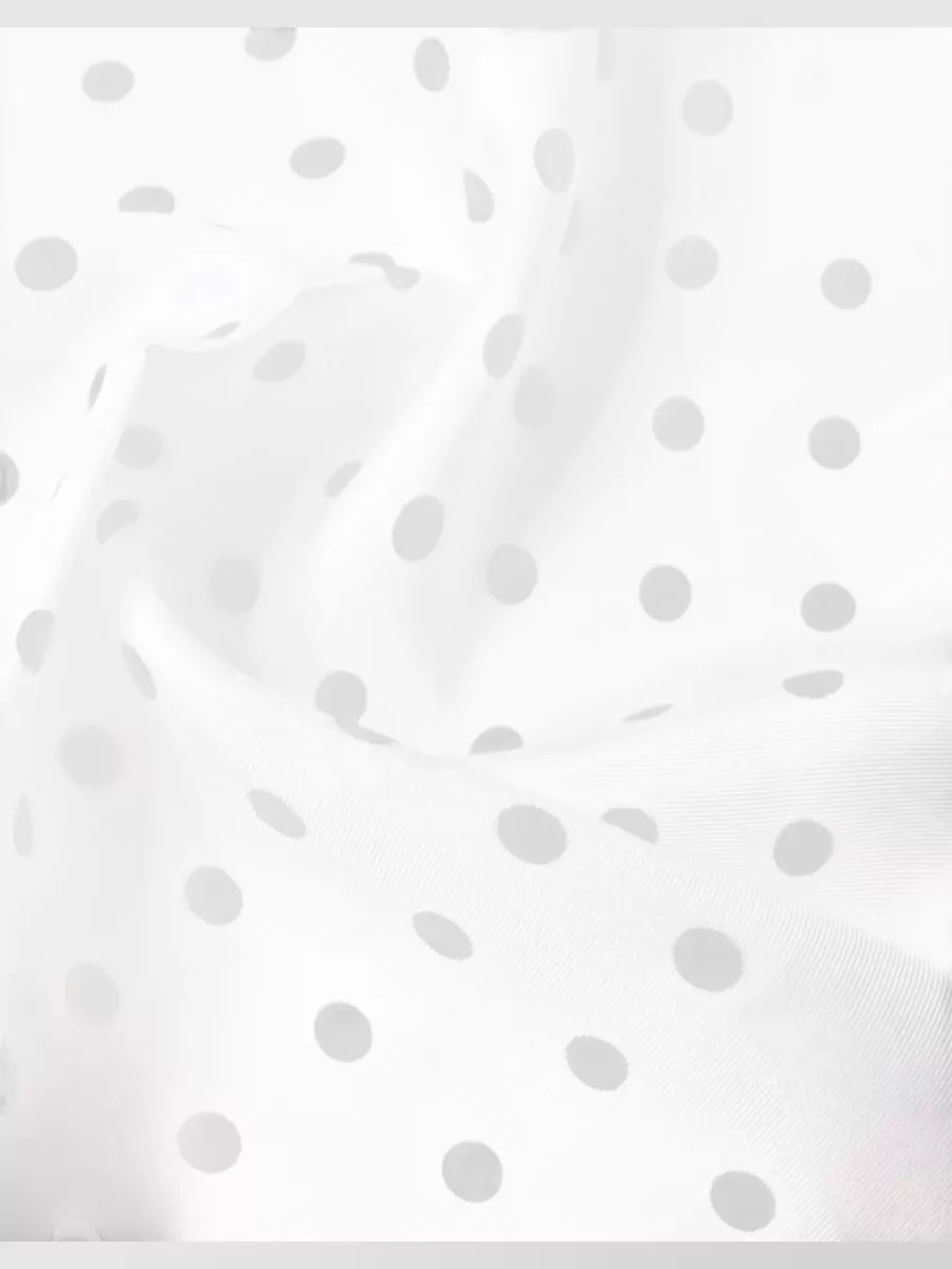 Dolce&Gabbana Silk Polka Dot Square Scarf