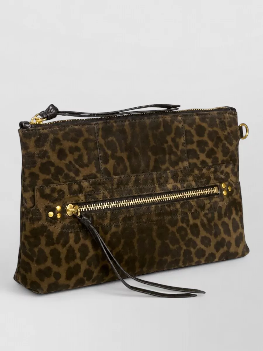 Jérôme Dreyfuss Leather Clutch Bag