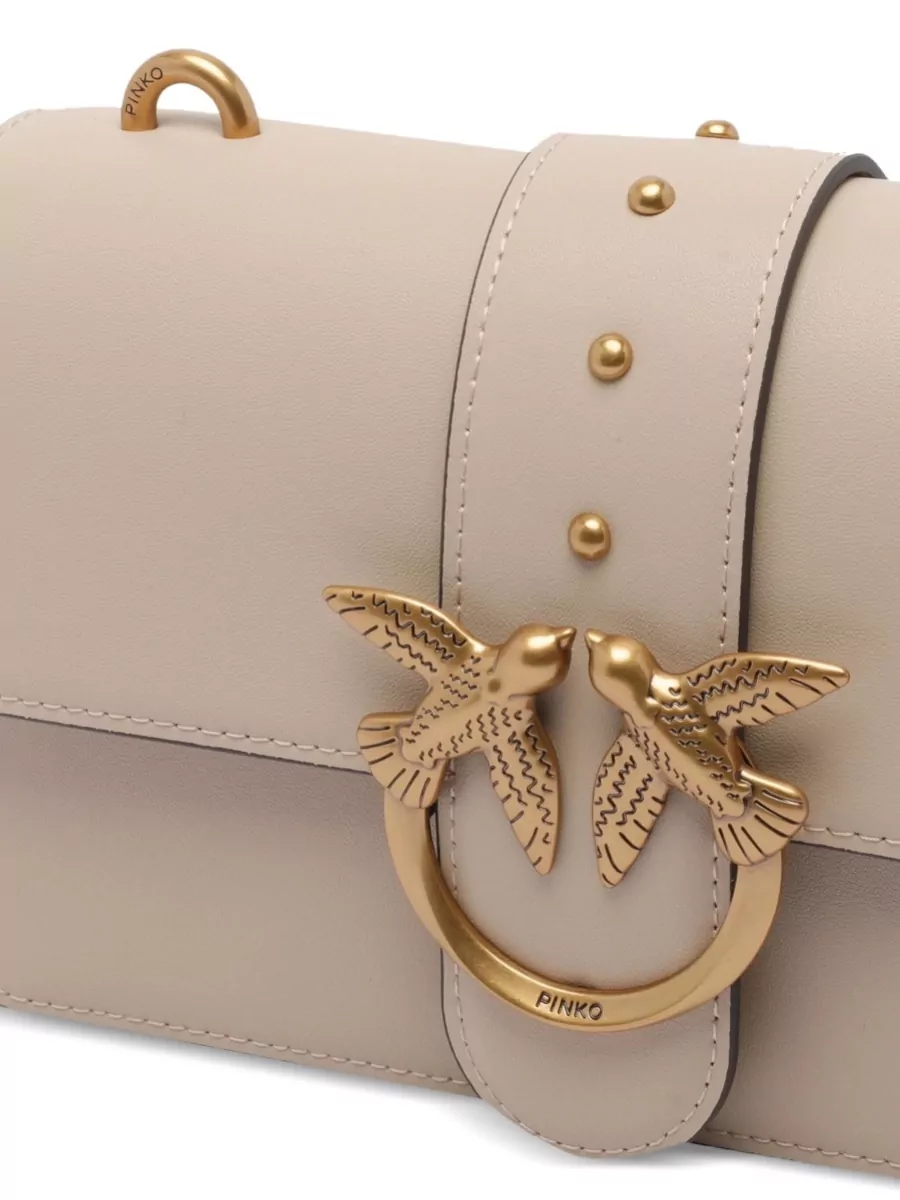 Pinko Love Bag One Small Leather Cross-Body Bag
