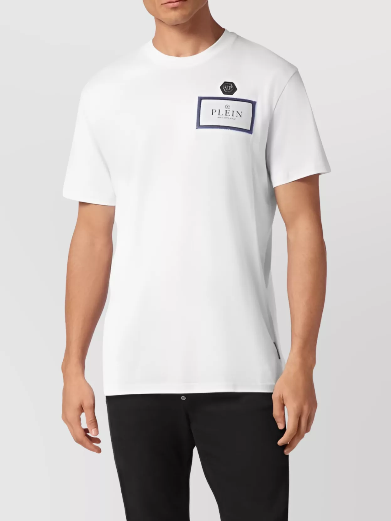 Philipp Plein Crew Neck T-Shirt Short Sleeves