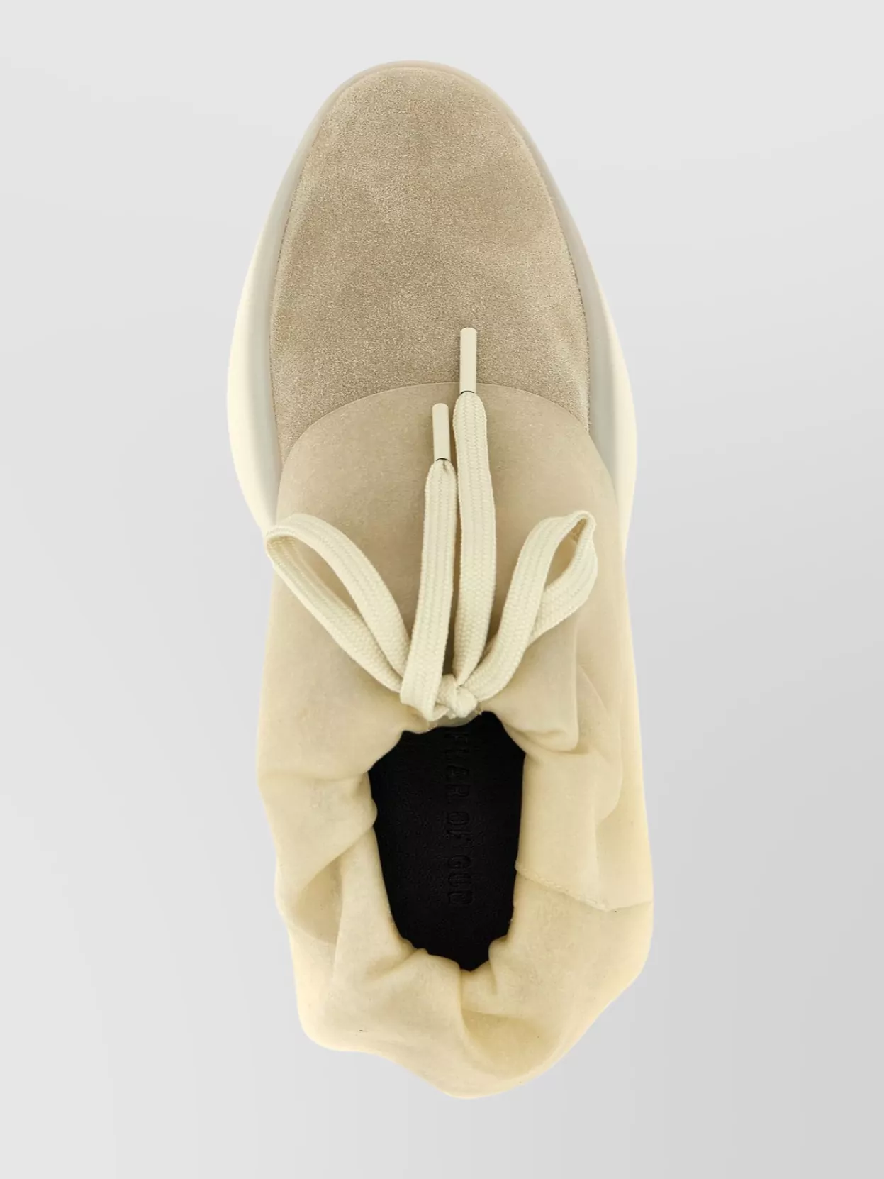 Fear Of God Suede Upper Round Toe Rubber Sole Sneakers