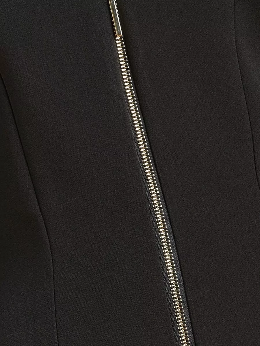 Simona Corsellini Wide Neck Long Sleeve Knee-Length Dress
