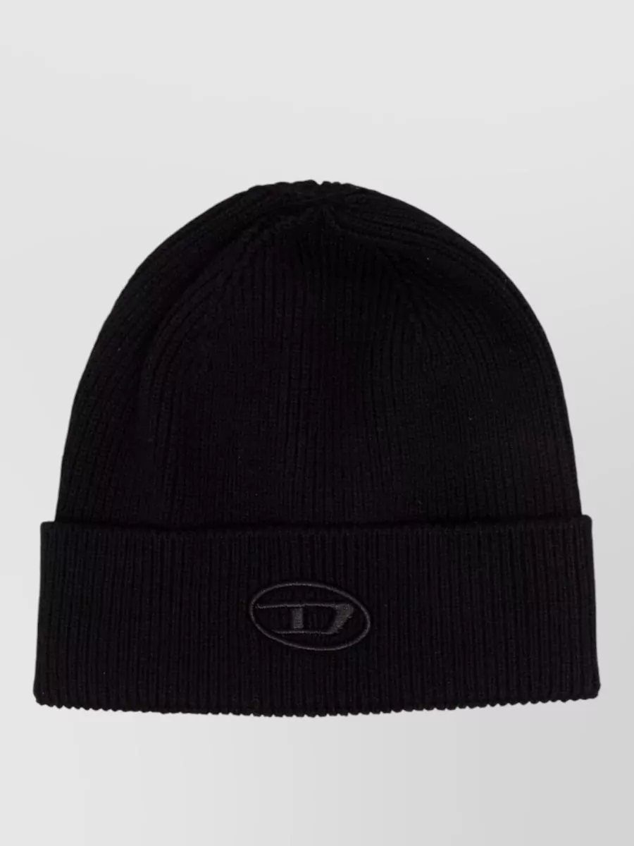 Diesel ribbed beanie