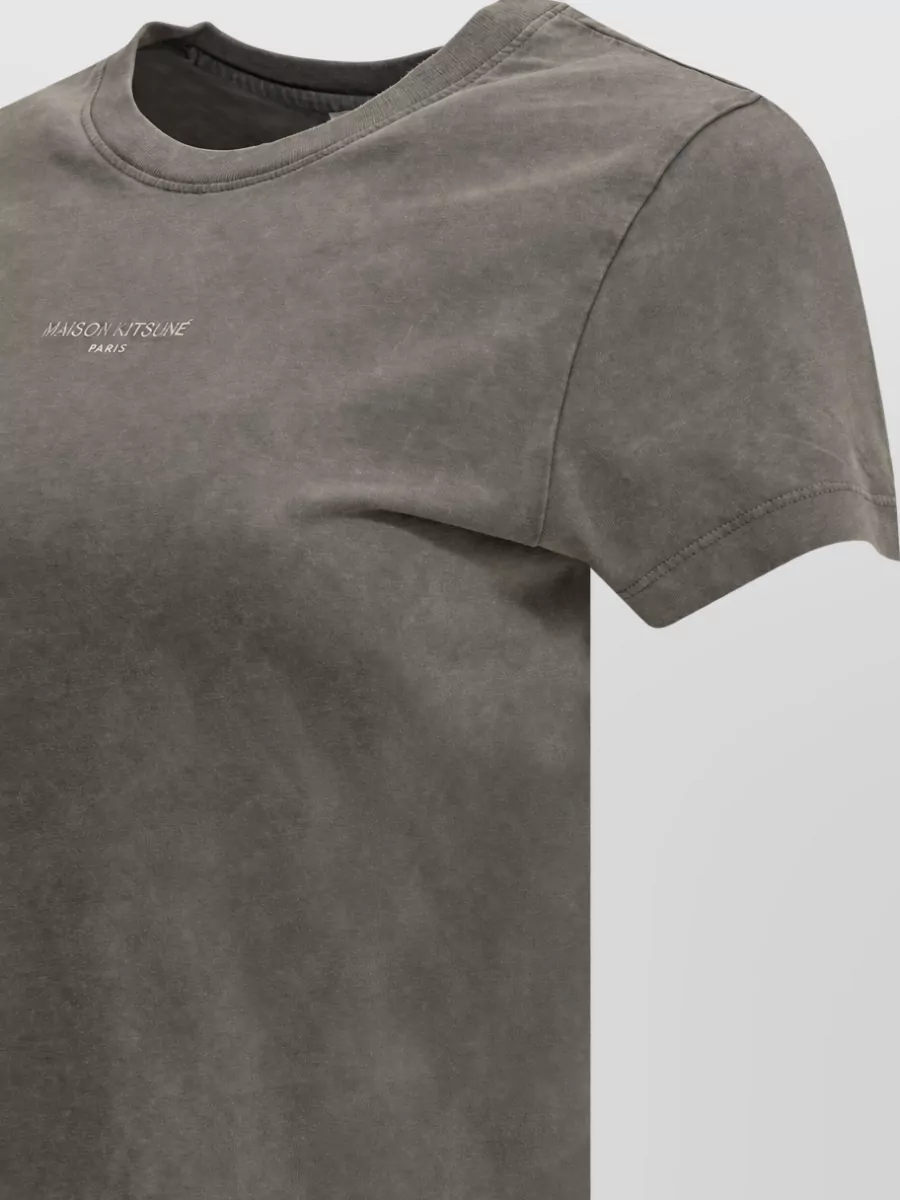 Maison Kitsuné Organic Cotton Crew-Neck T-Shirt