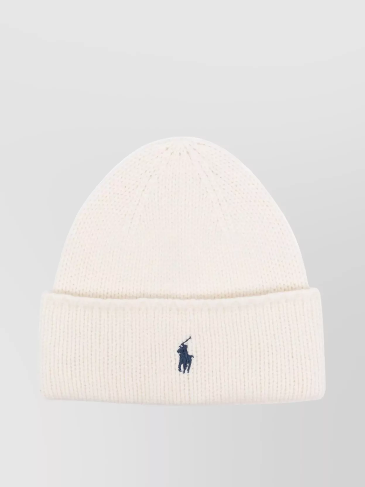Polo Ralph Lauren Ribbed Knit Turn-Up Brim Hat