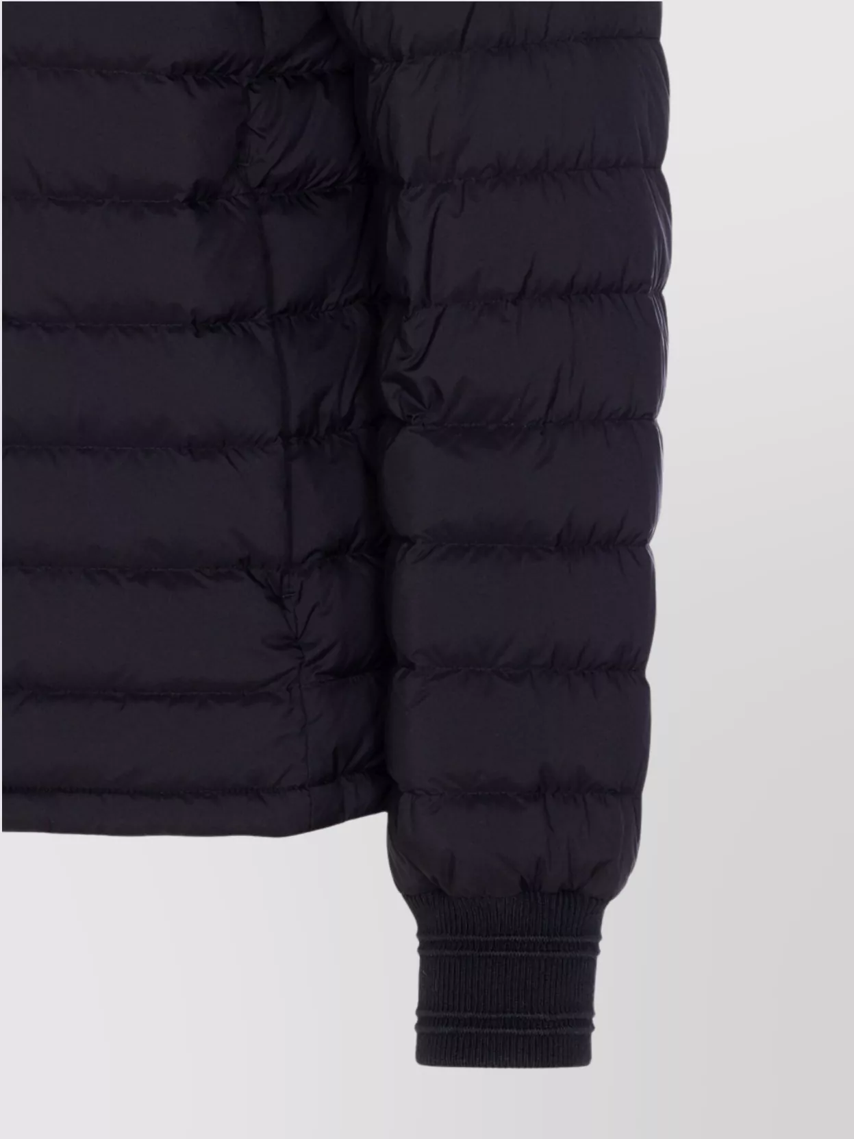 Burberry Down Jacket With Quilted Design And Zip Pockets