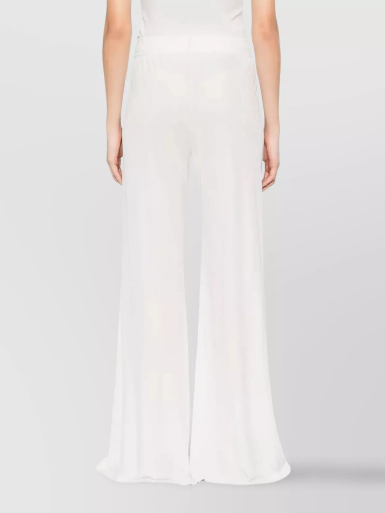 Fabiana Filippi Wide-Leg Lightweight Trousers For Comfortable Elegance
