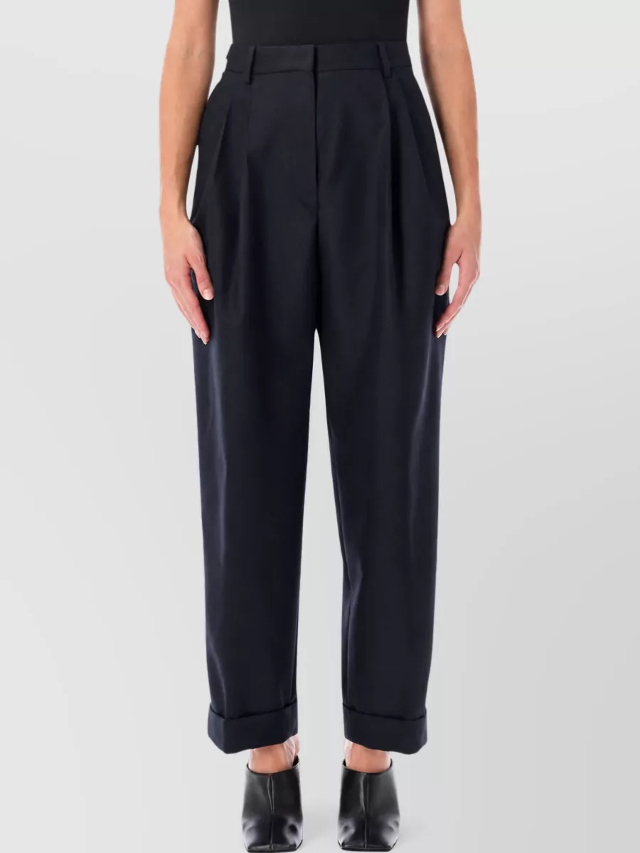 Dries Van Noten wool high-rise trousers