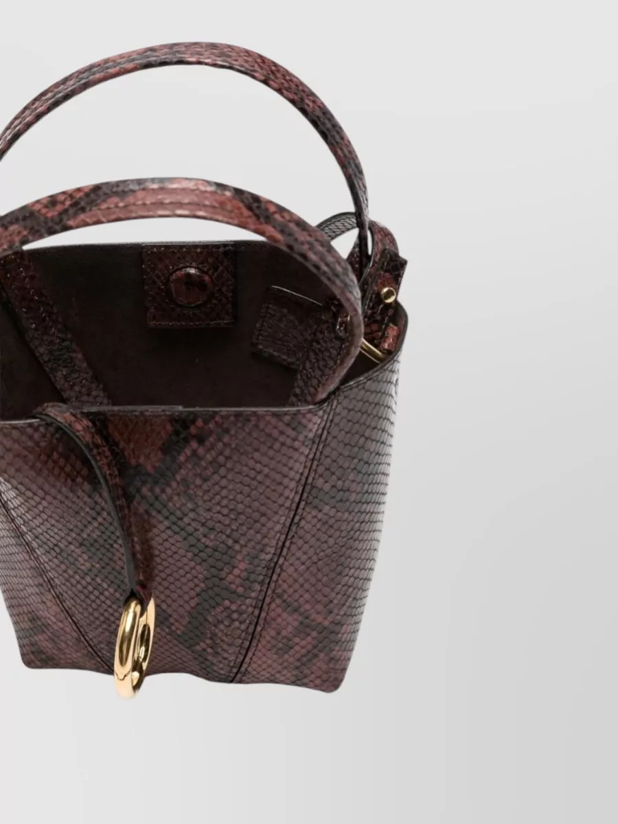 Chloé Chloé Spin Leather Shoulder Bag