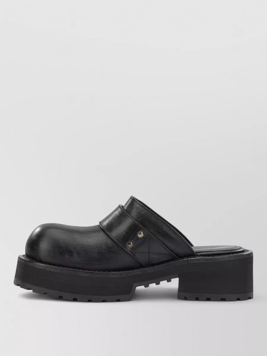 Balenciaga Leather Mules
