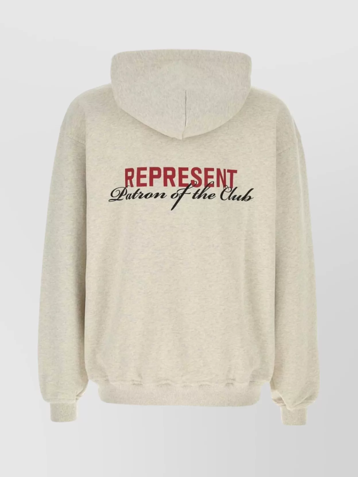Represent Cotton Hooded Sweatshirt Featuring Front Pocket