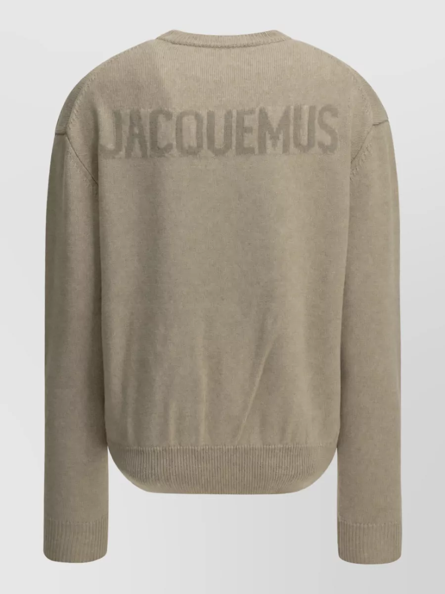 Jacquemus Wool Crew-Neck Sweater