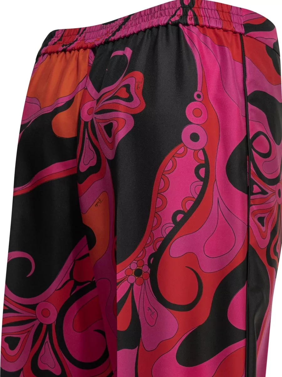 Pucci Printed Silk Trousers
