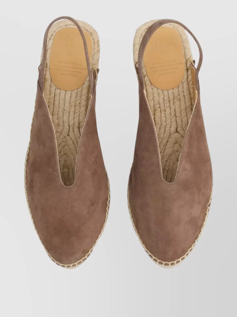 Castaner Leather Espadrilles