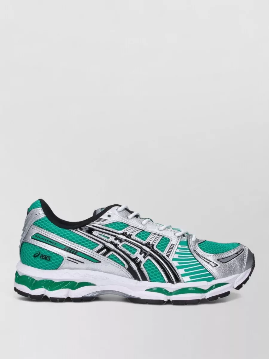 Asics Synthetic Leather Low-Top Lace-Up Sneakers