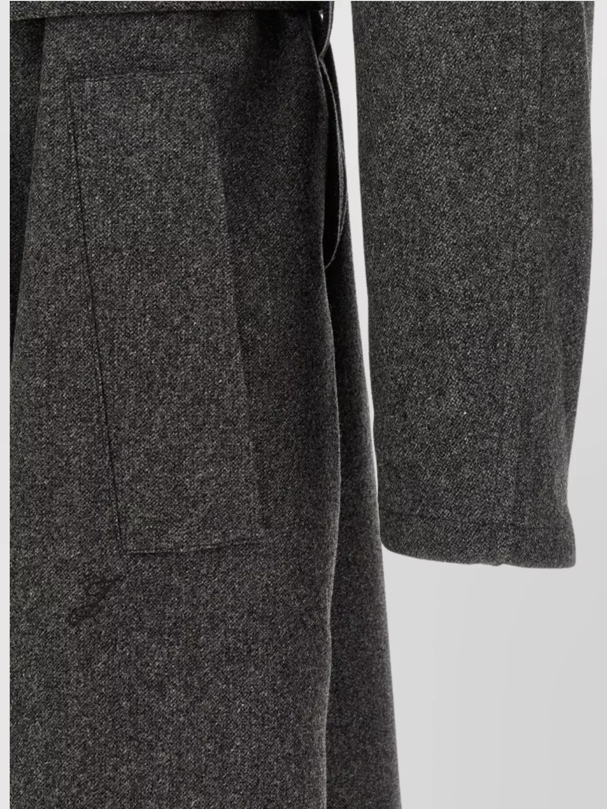 Jacquemus City Coat Belted Waist