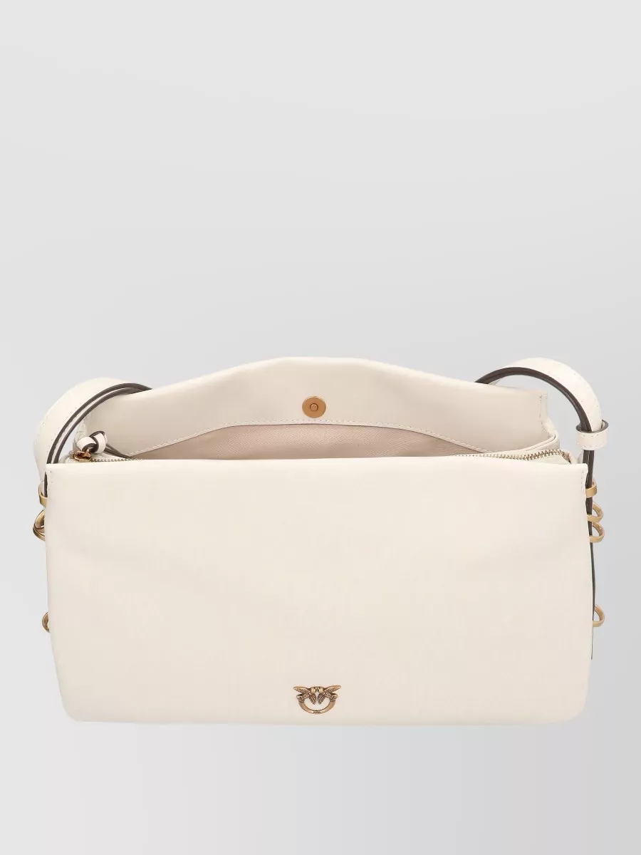 Pinko Love Bag One Leather Clutch Bag