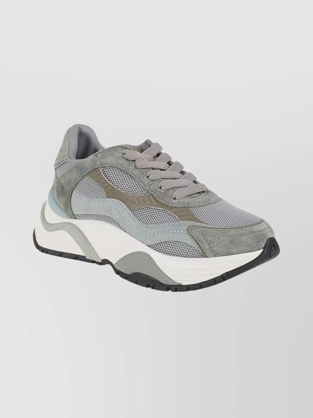 Philippe Model Low Top Sneakers For Women In Gray