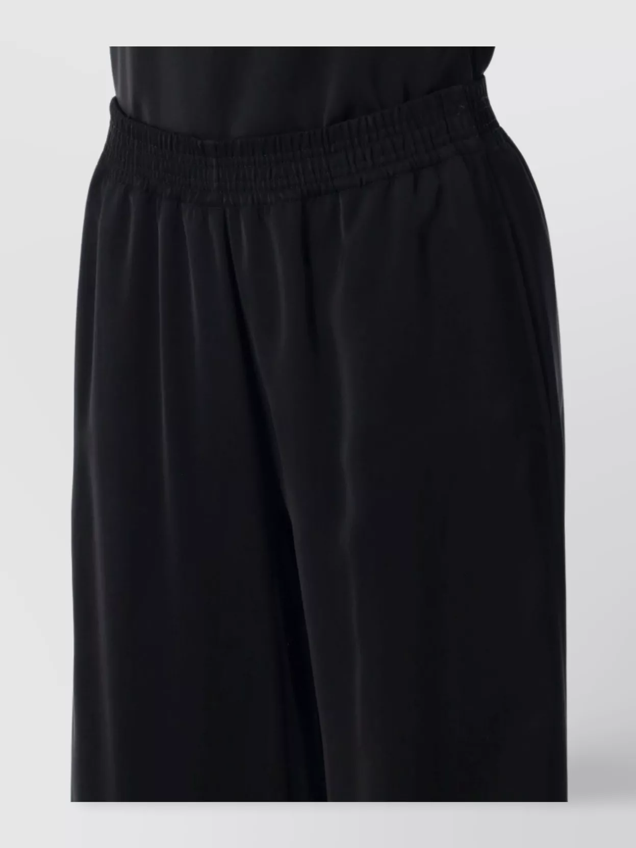 Fabiana Filippi Flowing Wide-leg Trousers Side Pockets