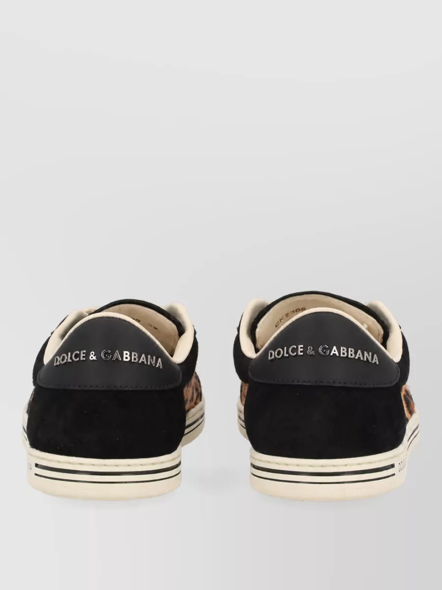 Dolce&Gabbana Leather Saint Tropez Low-Top Sneakers