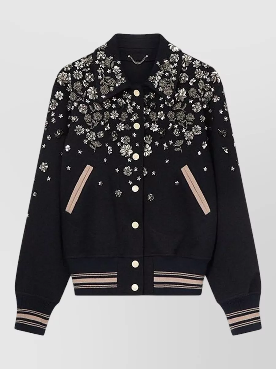 Golden Goose virgin wool slim bomber jacket