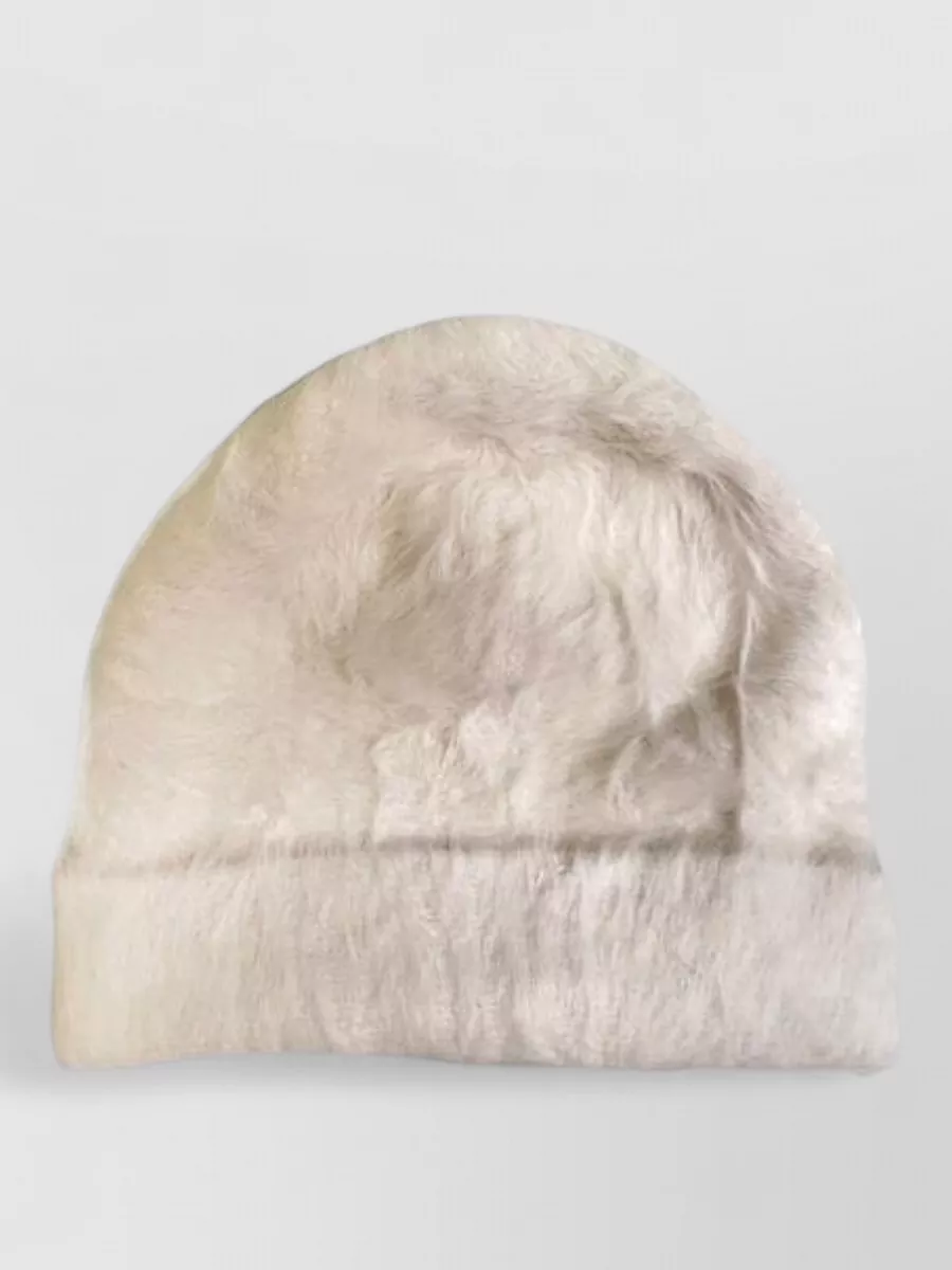 La Rose Angora beanie