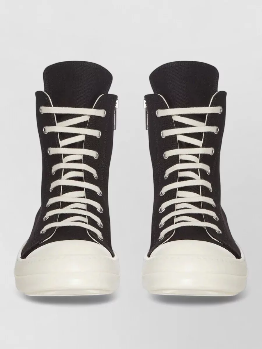 Rick Owens Drkshdw denim high-top sneakers