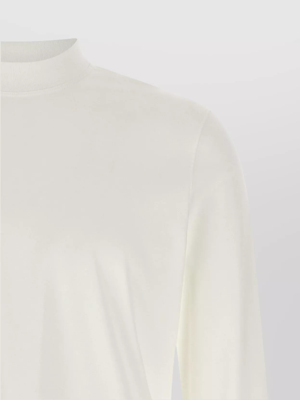 Brunello Cucinelli T-Shirt Crew Neck Long Sleeves