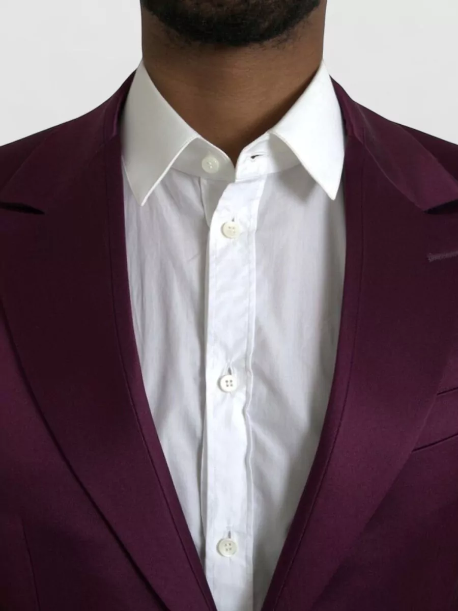 Dolce&Gabbana Silk Single-Breasted Blazer