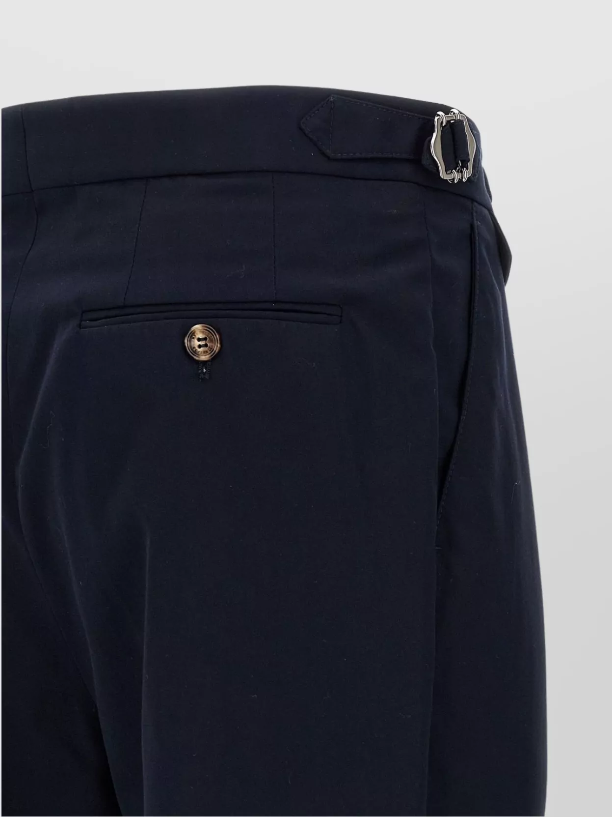 Brunello Cucinelli Tailored Trousers With Pleats And Button Detailing